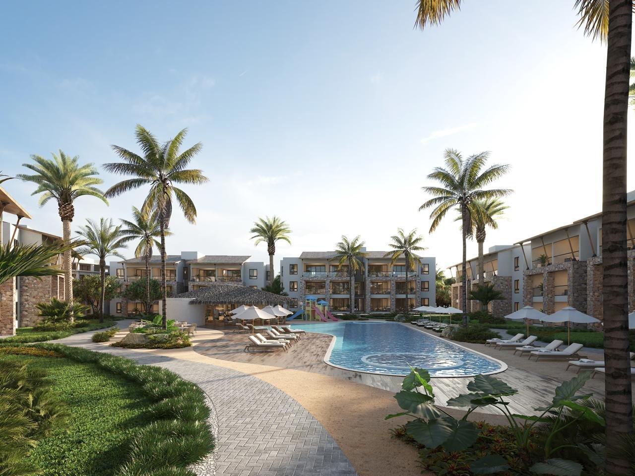 TH Oasis — Dormitorio principal