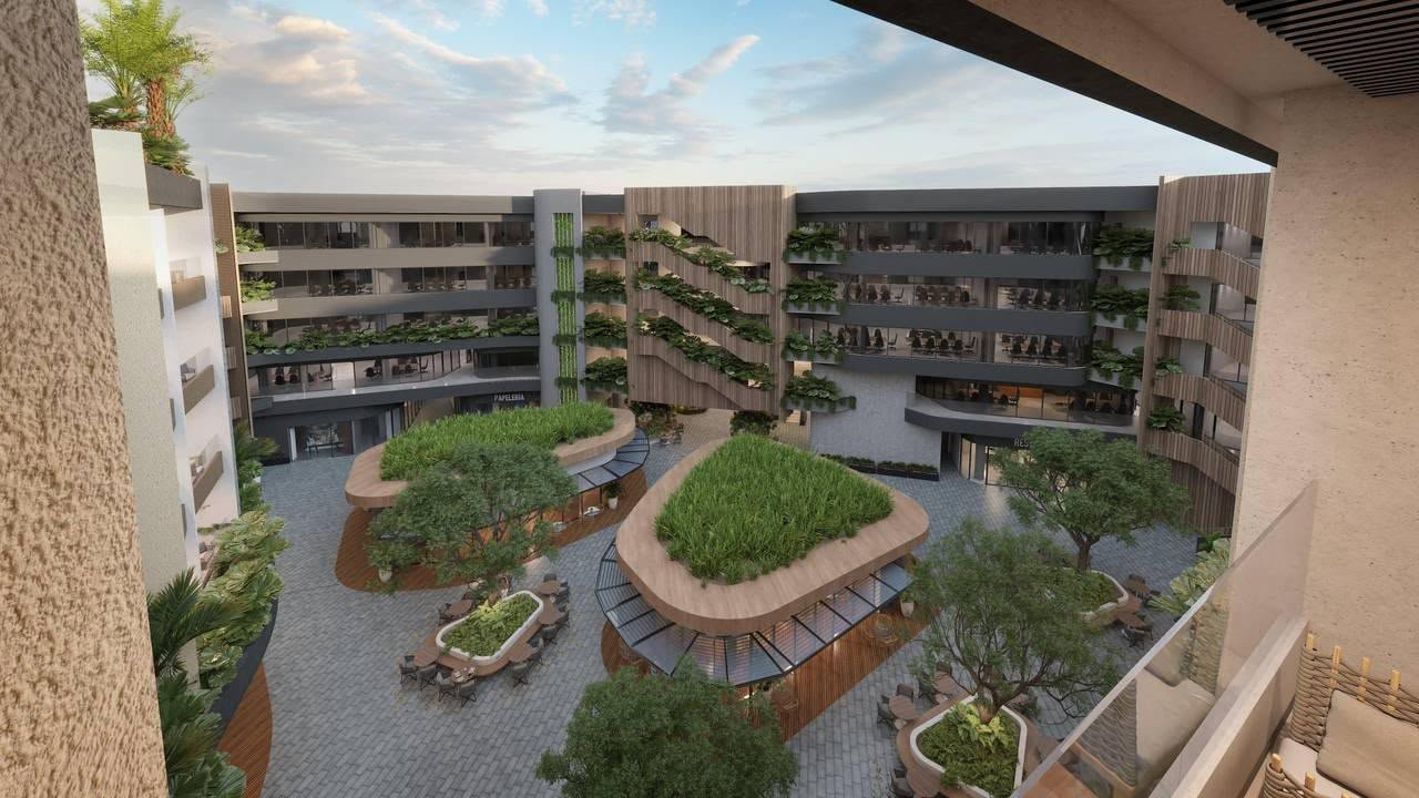 Piso Vértice — Terraza y vista
